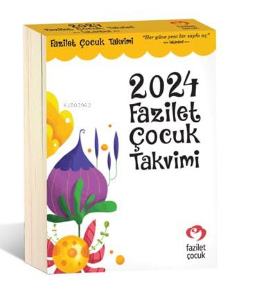 2024 Fazilet Çocuk Takvimi