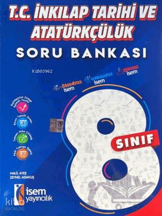 8 Sınıf T C İnkılap Tarihi ve Atatürkçülük Soru Bankası
