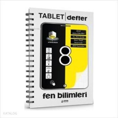 8 Sınıf LGS Fen Bilimleri Tablet Defter