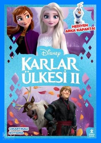 Disney Karlar Ülkesi 2 Parti Zamanı Çıkartmalı Boyama Kitabı