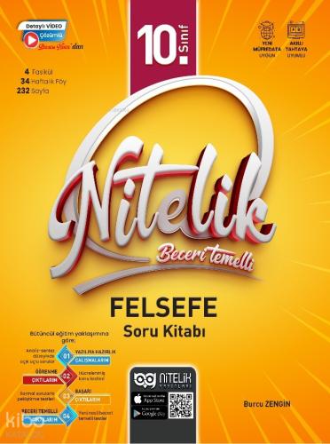 10 Sınıf Felsefe Beceri Temelli Soru Kitabı
