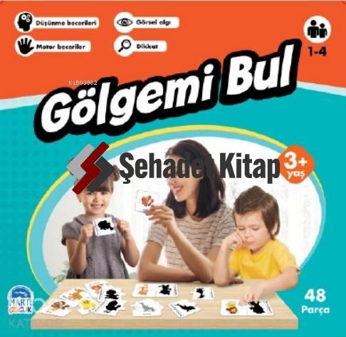 Gölgemi Bul Eğitici Yapboz 3 Yaş