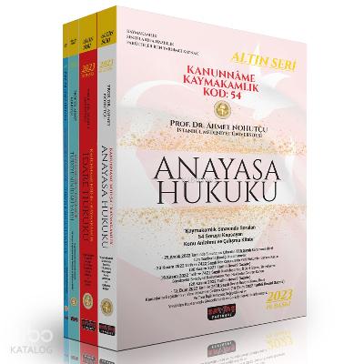Kanunname Kaymakamlık Kod 54 4 kitap set