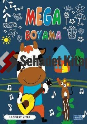 Mega Boyama Lacivert Kitap