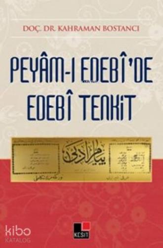 Peyami Edebide Edebi Tenkit
