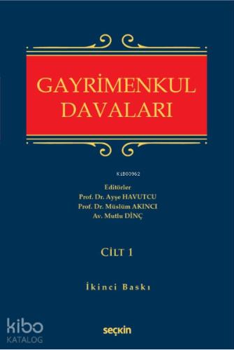 Seçkin Yayıncılık Gayrimenkul Davaları 2 Cilt Takım