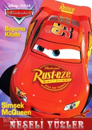 Disney Arabalar Yarış Başlasın Çıkartmalı Boyama Kitabı