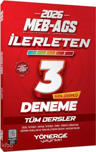 2026 MEB AGS Tüm Dersler YediX 7 Deneme Çözümlü