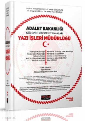 GYS Adalet Bakanlığı Yazı İşleri Müdürlüğü Konu Anlatımı ve 1000 Soru Görevde Yükselme