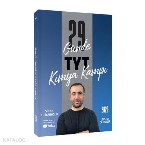 Sinan İhtiyaroğlu 2026 29 Günde TYT Kimya Kampı