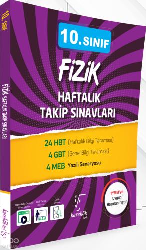 10 Sınıf Fizik Haftalık Takip Sınavları