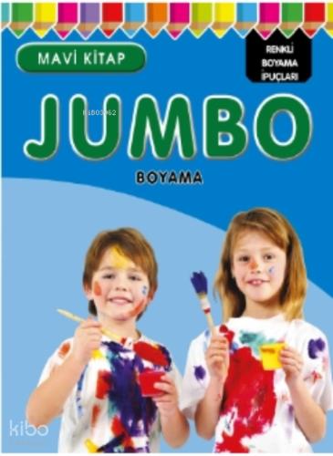Jumbo Boyama Mavi Kitap