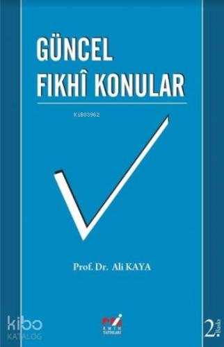 Güncel Fıkhi Konular