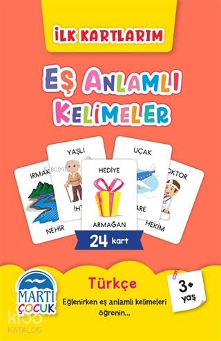 İlk Kartlarım Eş Anlamlı Kelimeler