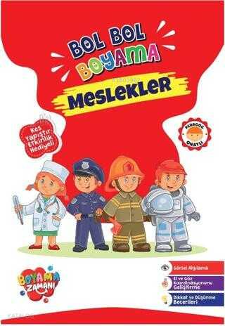 Bol Bol Boyama Serisi Meslekler