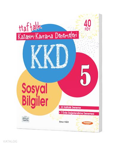 4 Sınıf Tüm Dersler Haftalık Kazanım Kavrama Fasikülleri