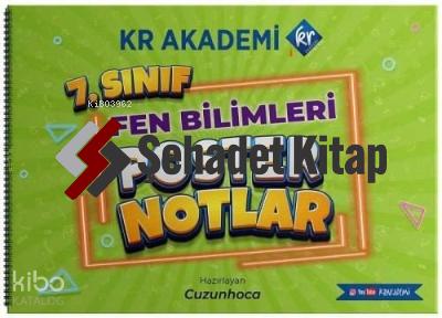 Kr Akademi 7 Sınıf Fen Bilimleri Poster Notlar