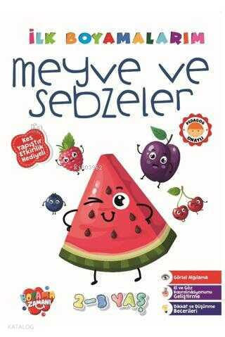 İlk Boyamalarım Meyve ve Sebzeler