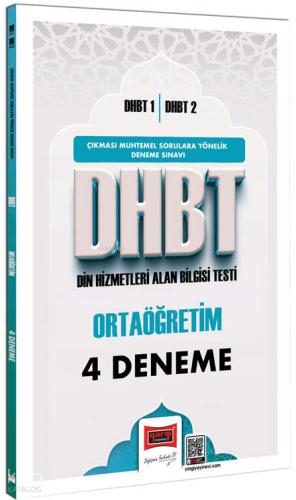 2026 DHBT 1 DHBT 2 Ortaöğretim 4 Deneme Sınavı Yargı Yayınevi