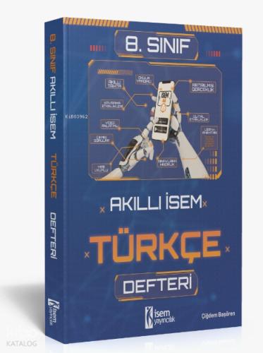 8 Sınıf LGS Türkçe Defteri Akıllı İsem 2025