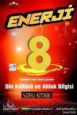 Palme 8 Sınıf Din Kültürü ve Ahlak Bilgisi Enerji Soru Kitabı
