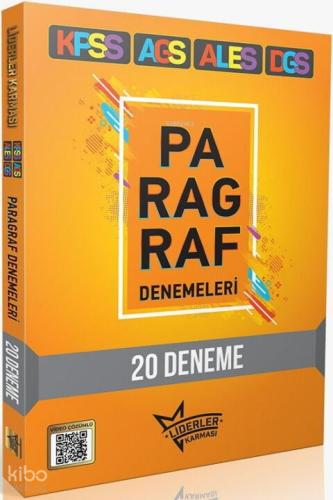 2026 KPSS AGS ALES DGS Paragraf 20 Deneme