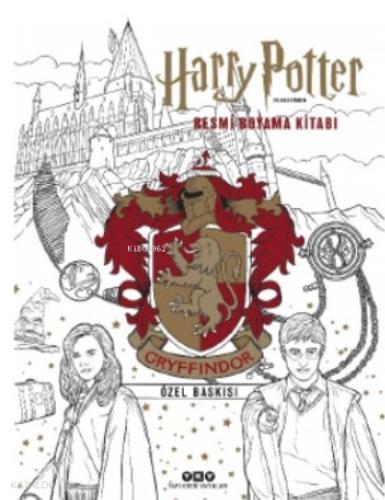 Harry Potter Filmlerinden Resmi Boyama Kitabı Ravenclaw Özel Baskısı