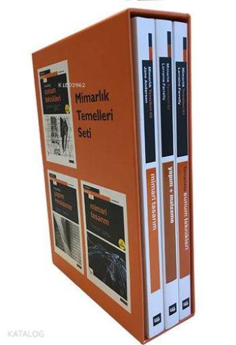 Mimarlık Temelleri Seti 3 Kitap