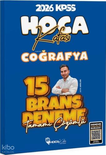 2026 KPSS Coğrafya 15 Deneme Çözümlü
