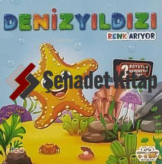 Hareketli Kitaplar Serisi Denizyıldızı Renk Arıyor