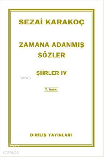 Şiirler 5 Zamana Adanmış Sözler