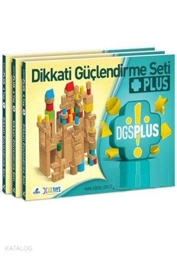 Dikkati Güçlendirme Seti Plus 3 Kitap Materyalsiz 6 Yaş