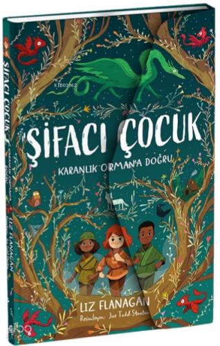 Şifacı Çocuk 1 Karanlık Orman a Doğru 3 Boyutlu Kapak