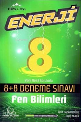 Palme 8 Sınıf Enerji Fen Bilimleri 8 8 Deneme Sınavı