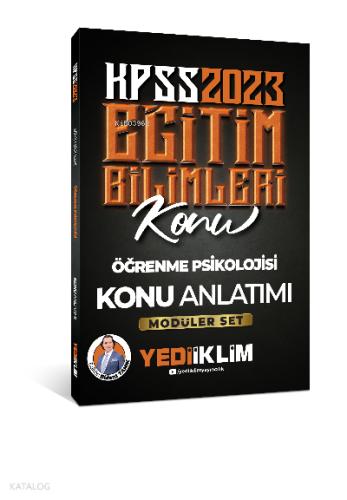 2023 KPSS Eğitim Bilimleri Öğretim Yöntem ve Teknikleri Sınıf Yönetimi Materyal Tasarımı Konu Anlatımı Modüler Set İçerisindeki