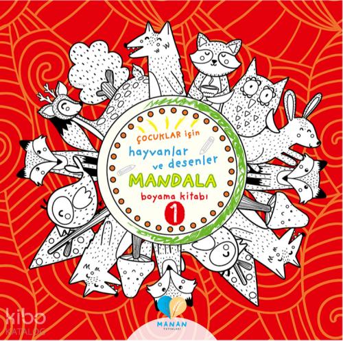 Çocuklar İçin Boyama Mandala