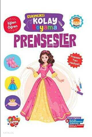 Etkinlikli Kolay Boyama Prensesler