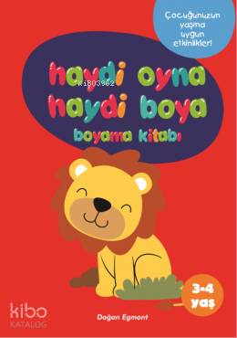 Haydi Oyna Haydi Boya Boyama Kitabı 1 4 5 Yaş