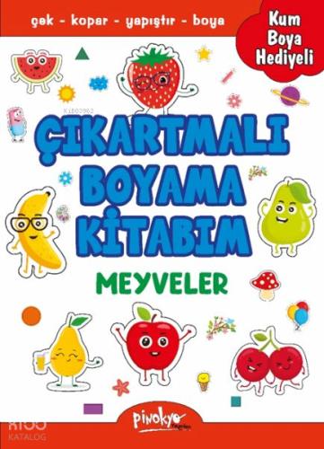 Çıkartmalı Boyama Meyveler