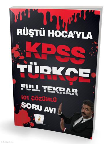 Pelikan Yayınları Rüştü Hocayla KPSS Türkçe Soru Avı 101 Çözümlü Soru