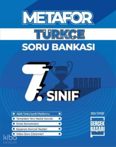 Metafor 7 Sınıf Türkçe Soru Bankası