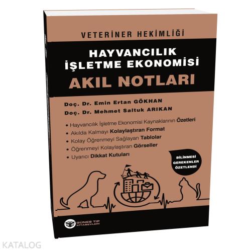 Veteriner Hekimliği Hayvancılık İşletme Ekonomisi Akıl Notları