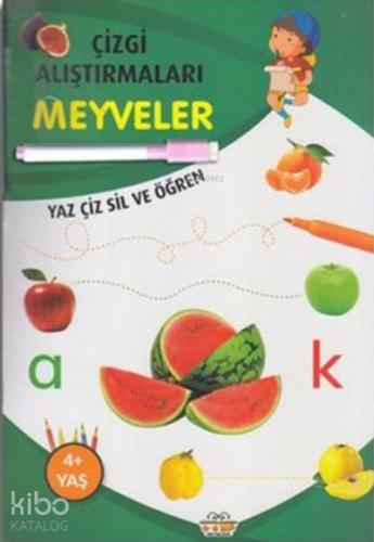 Sebzeler Çizgi Alıştırmaları