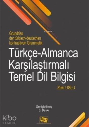 Türkçe Almanca Karşılaştırmalı Temel Dilbilgisi