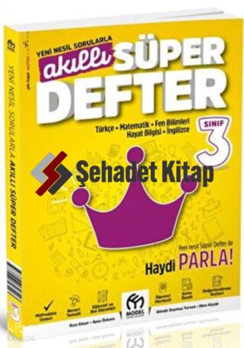 3 Sınıf Akıllı Süper Defter