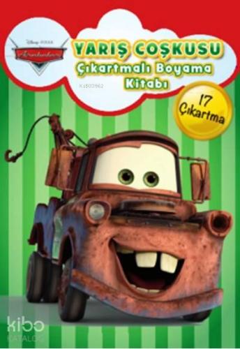 Disney Arabalar Şimşek Mcqueen Boyama Kitabı