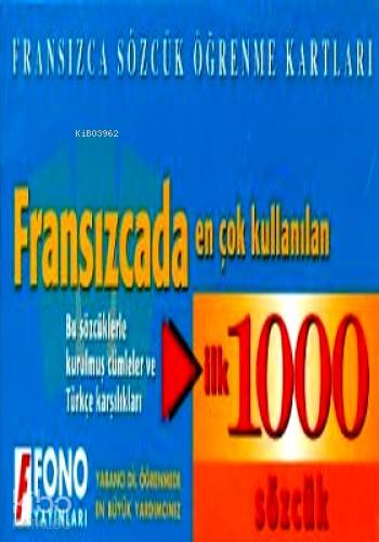 Fransızcada İlk 1000 Sözcük Kartları