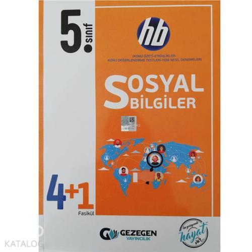 Gezegen Yayınları 5 Sınıf Sosyal Bilgiler hb 4 1 Fasikül Gezegen