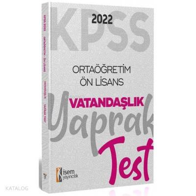 Yediiklim 2022 KPSS Ortaöğretim Ön Lisans Matematik Konularına Göre Çözümlü Çıkmış Sorular Komisyon