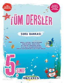Okyanus Yayınları 5 Sınıf Tüm Dersler Soru Bankası